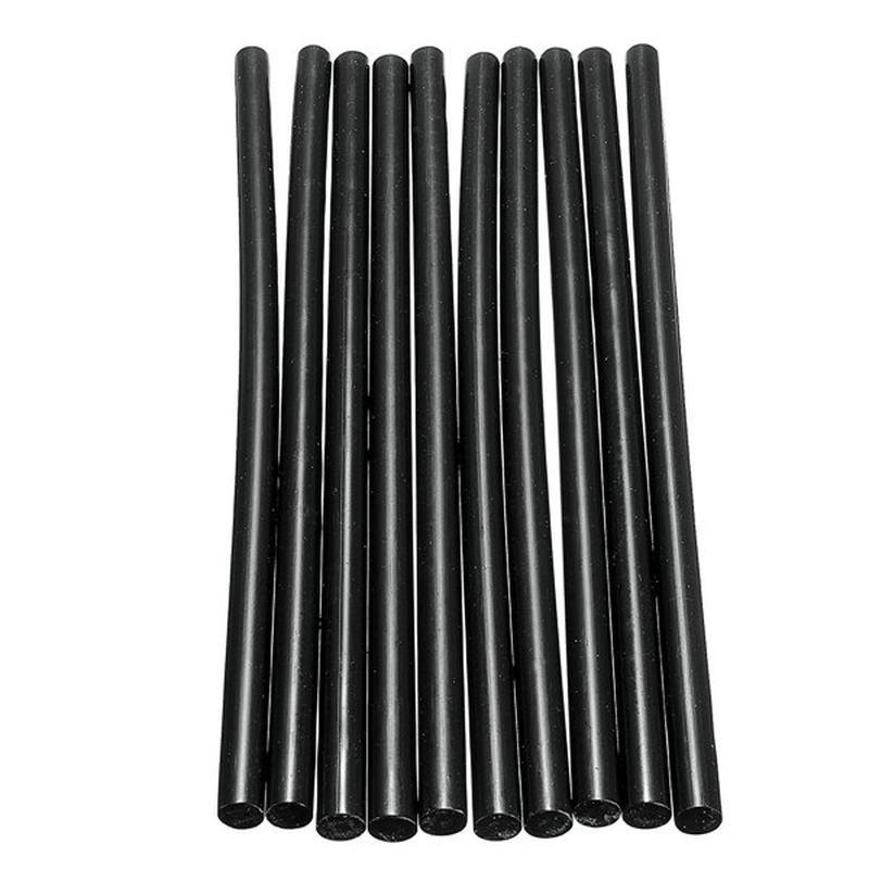 10Pcs 11Mm×200Mm Black Hot Melt Glue Crafting Models Repair Sticks - Trendha