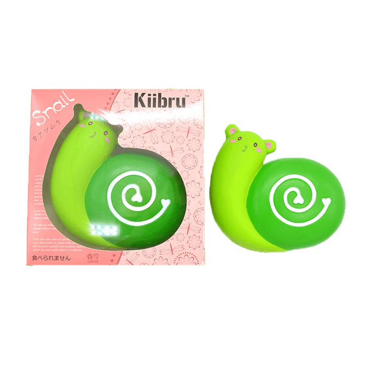 Kiibru Squishy Snail Jumbo 12Cm Licensed Slow Rising Scented Original Packaging Collection Gift Decor Toy - Trendha