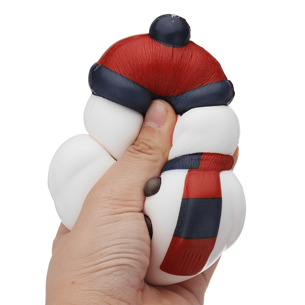 Cooland Christmas Snowman Squishy 14.4×9.2×8.1CM Soft Slow Rising with Packaging Collection Gift Toy - Trendha