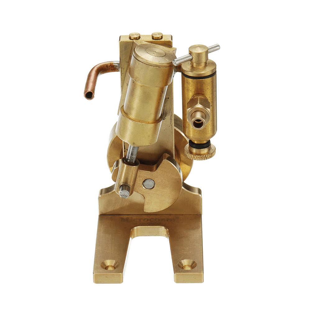 Microcosm Micro Scale M1 Single Cylinder Steam Engine Model Full Matel Modle - Trendha