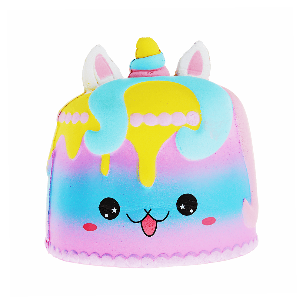 Crown Cake Squishy 11.4*12.6Cm Kawaii Cute Soft Solw Rising Toy Cartoon Gift Collection with Packing - Trendha