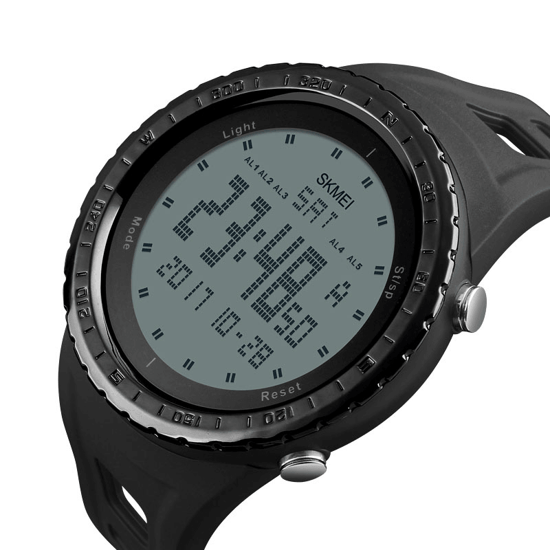 SKMEI 1246 Outdoor Alarm Chronograph Double Time Swimming Sport Men Digital Watch - Trendha
