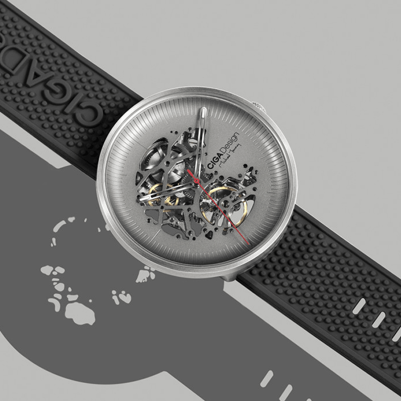 Original CIGA Design MY Series Hollow Design Titanium Case 3ATM Waterproof Men Automatic Mechanical Watch from Xiaomi Youpin - Trendha