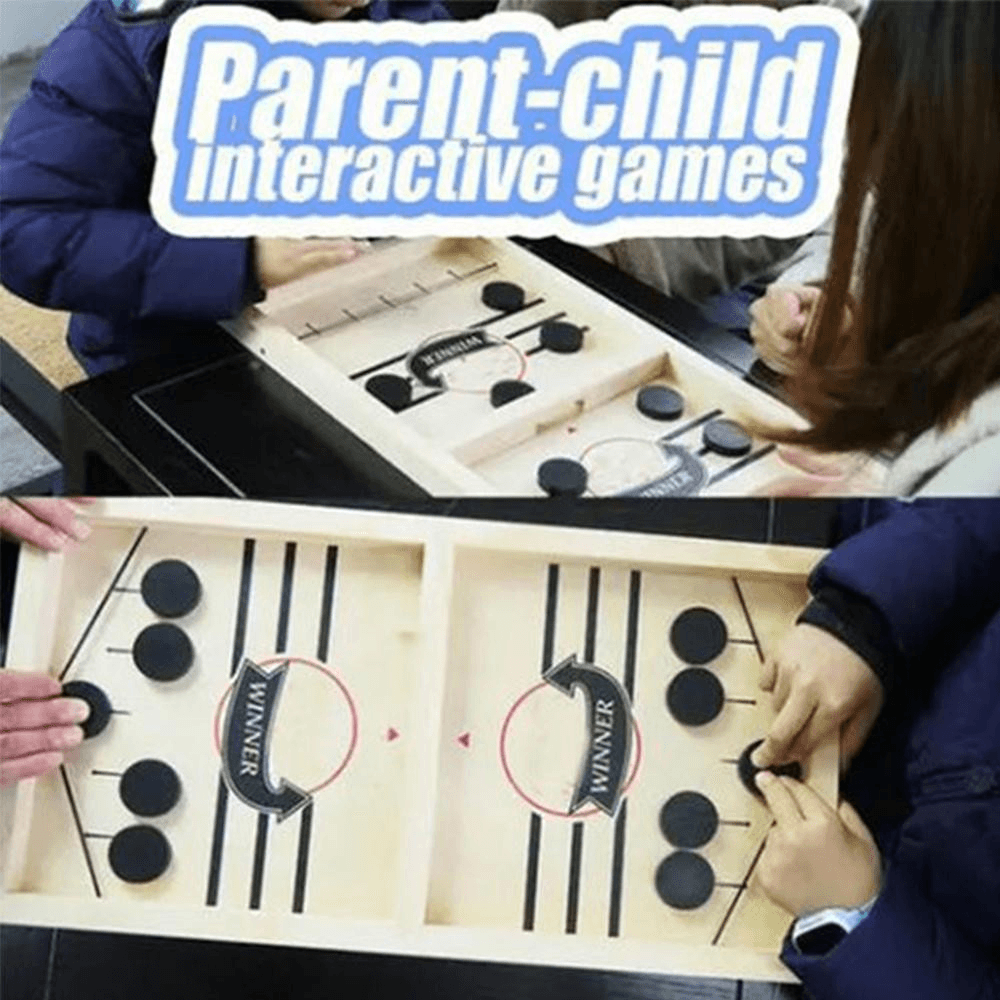 Chess Bouncing Chess Bouncing Chess Parent-Child Interactive Chess Bumping Chess Board Game Desktop Hockey Toys Christmas Present - Trendha