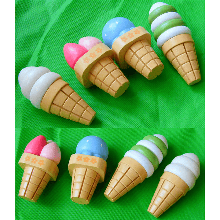 New Wooden Kids Toy Play House Strawberry Ice Cream Stand Gifts 1 Set - Trendha