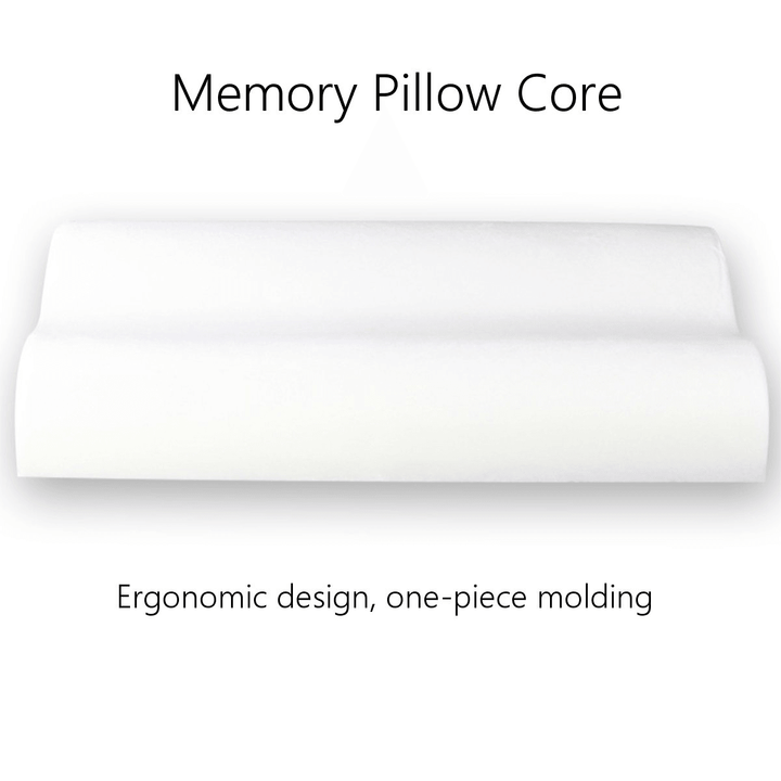 Memory Foam Health Care Orthopedic Rebound Neck Pain Relief Bed Sleeping Pillow - Trendha