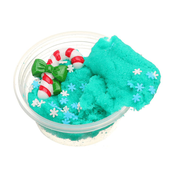 60ML Christmas Cloud Slime Scented Charm Mud Stress Relief Kids Clay Toy - Trendha