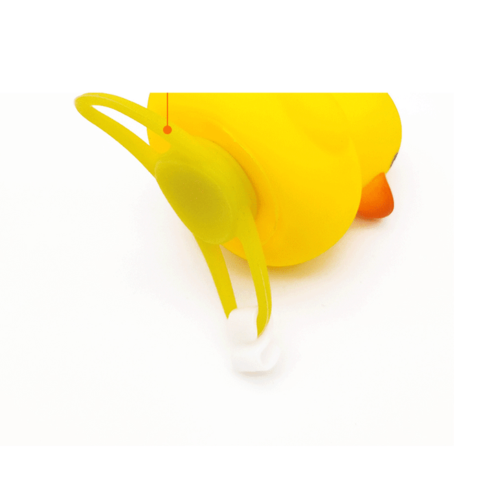 Creative Glow Duck Toys with Helmet for Bicycle Turbo Bell Lamp - Trendha