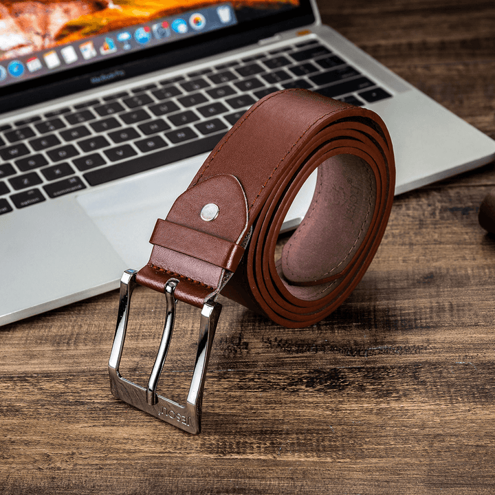 Deffrun 6Pcs Men Watch Set Glasses Belt Wallet Keychain Pen Gift Kit Quartz Watch - Trendha