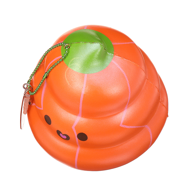 Puni Maru 14Cm Squishy Pumpkin Poop Super Slow Rising Toy Tag Gift - Trendha