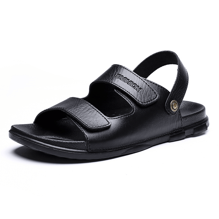 Men Two-Ways Breathable Non Slip Comforty Outdoor Casual Sandals - Trendha