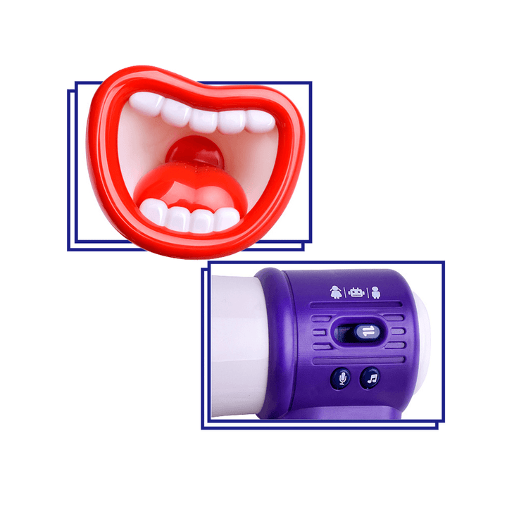 Creative Variable Sound Amplifier Voice Megaphone Child Funny Tape Recorder Toys - Trendha