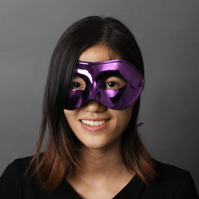 Masquerade Mask Gilded Masks Halloween Carnival Party Mask - Trendha