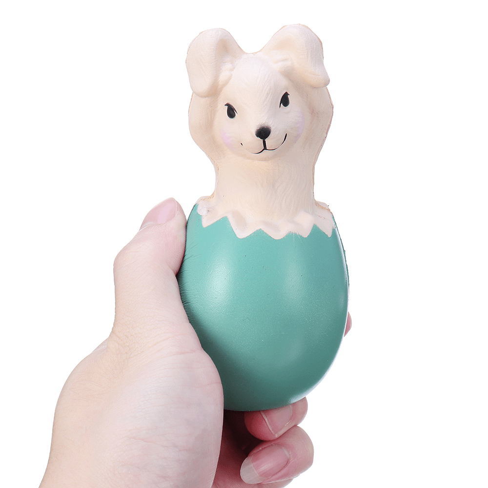 13CM Squishy Rabbit Bunny Eggs with Fancy Bag Christmas Gift Squeeze Toy - Trendha