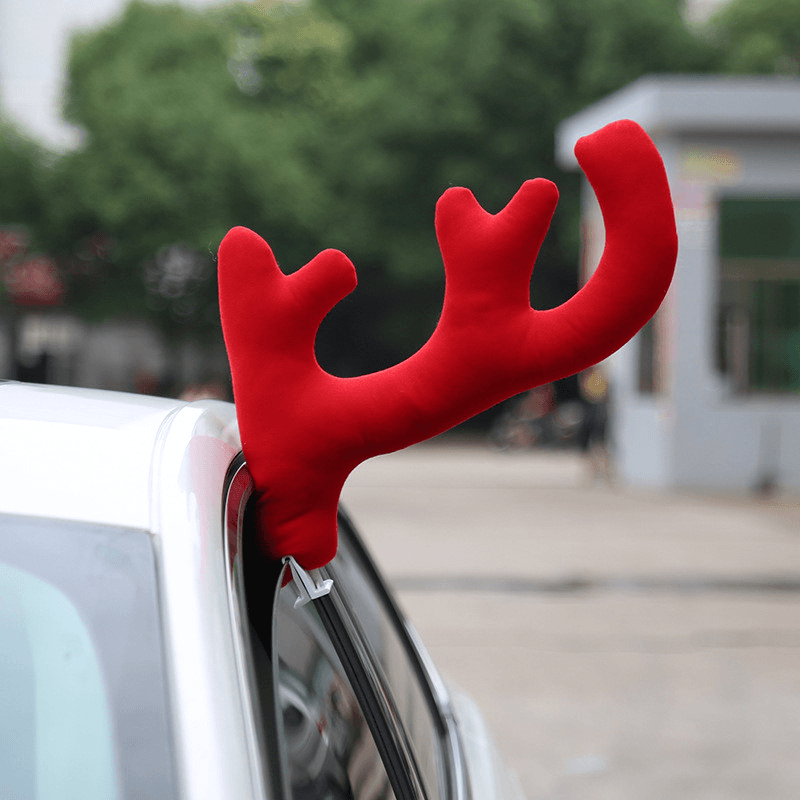 Christmas Car Decoration 3PCS Reindeer Deer Antlers Toys Ornament for Kids Children Gift - Trendha