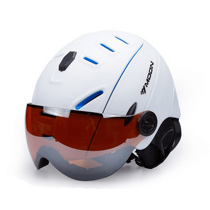 Adult Safety Helmet with Goggles Integrated - Trendha