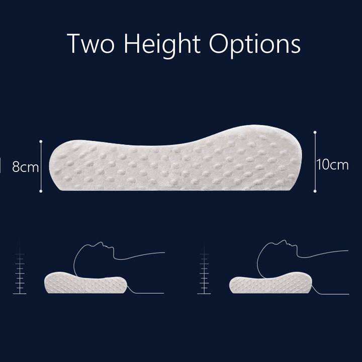 Memory Foam Health Care Orthopedic Rebound Neck Pain Relief Bed Sleeping Pillow - Trendha