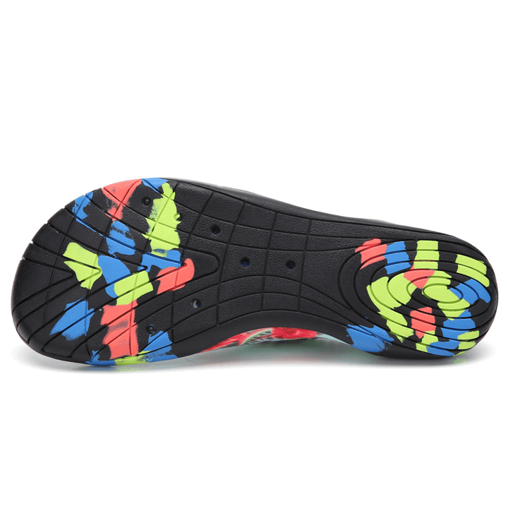 Men Mesh Breathable Slip Resistant Lightweight Sports Wading Shoes - Trendha