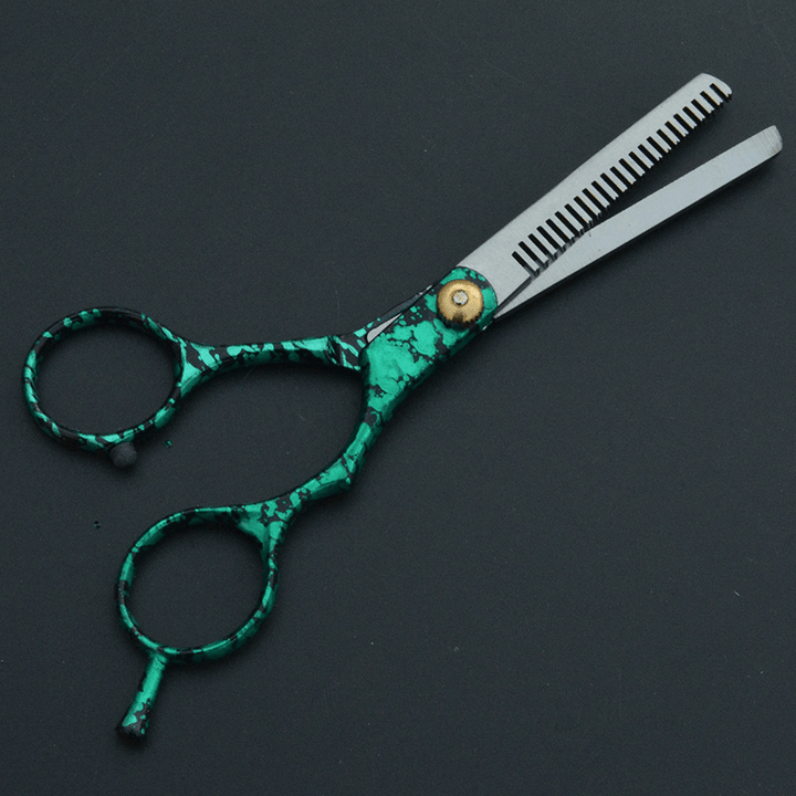 Hair Cutting Scissors Haircut Set Thinning Shears Barber Hairdressing Scissors - Trendha