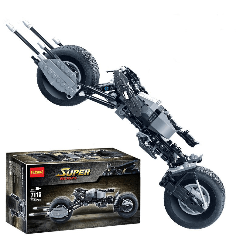 Decool 7115 338Pcs Car Motorbike Model Building Blocks Toys Sets DIY Toys with Original Packing - Trendha