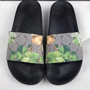 Women's Slide Sandals - Floral Print Rubber Flip-Flops for Everyday Style and Comfort - Trendha