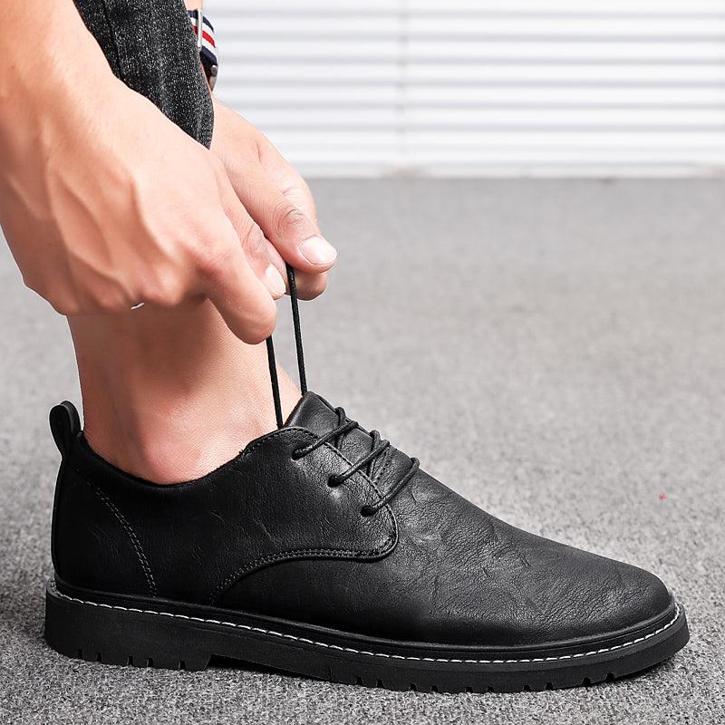 Men's low-top lace-up shoes - Trendha