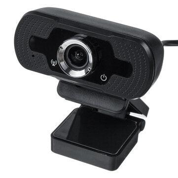 HD Webcam Wired 1080P with Microphone PC Laptop Desktop USB Webcams Pro Streaming Computer Camera - Trendha