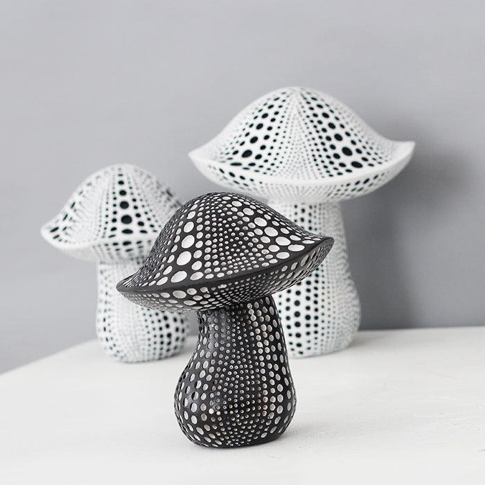Simple Mushroom Desktop Decoration Resin Crafts - Trendha