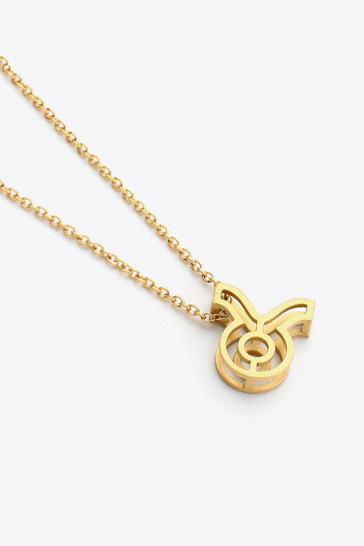 18K Gold Plated Constellation Pendant Necklace - Trendha