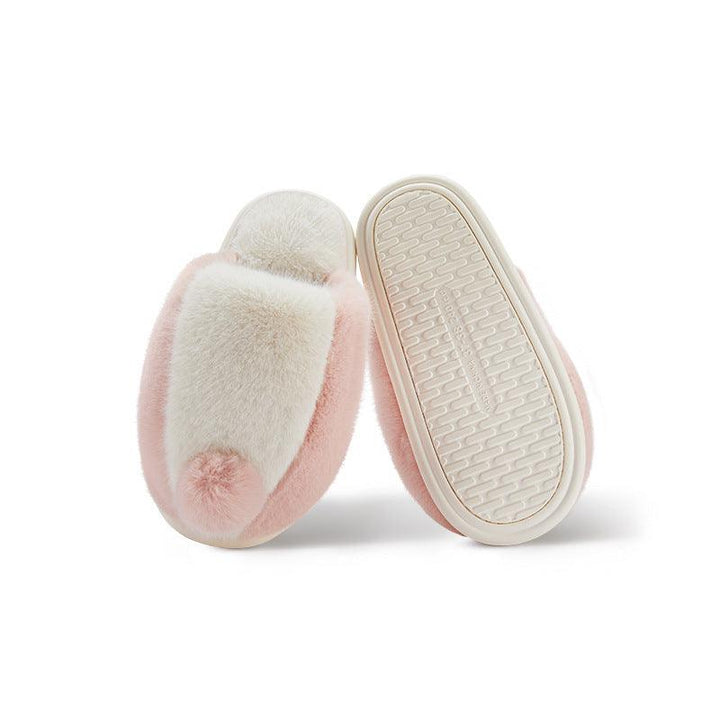 Women's Thick-soled Warm Non-slip Plush Slippers - Trendha