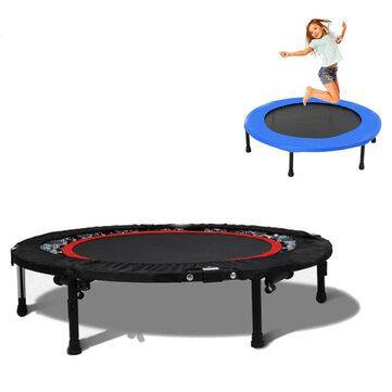 Foldable Mini Trampoline Gym Exercise Fitness Rebounder Round Jumping Pad Tools - Trendha