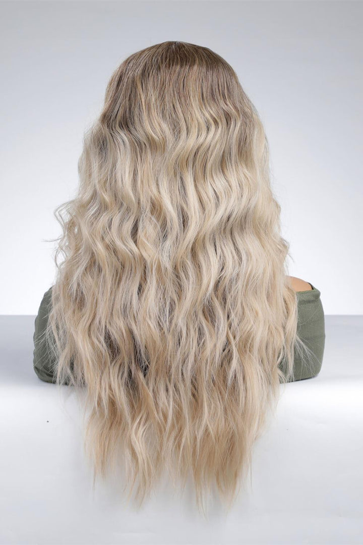 13*2‘’ Lace Front Wigs Synthetic Long Wave 24'' 150% Density - Trendha