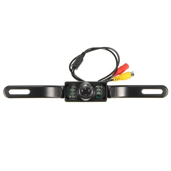 Wireless 7Inch LCD Mirror Monitor + IR Car Rear View Reversing Camera Backup Kit - Trendha