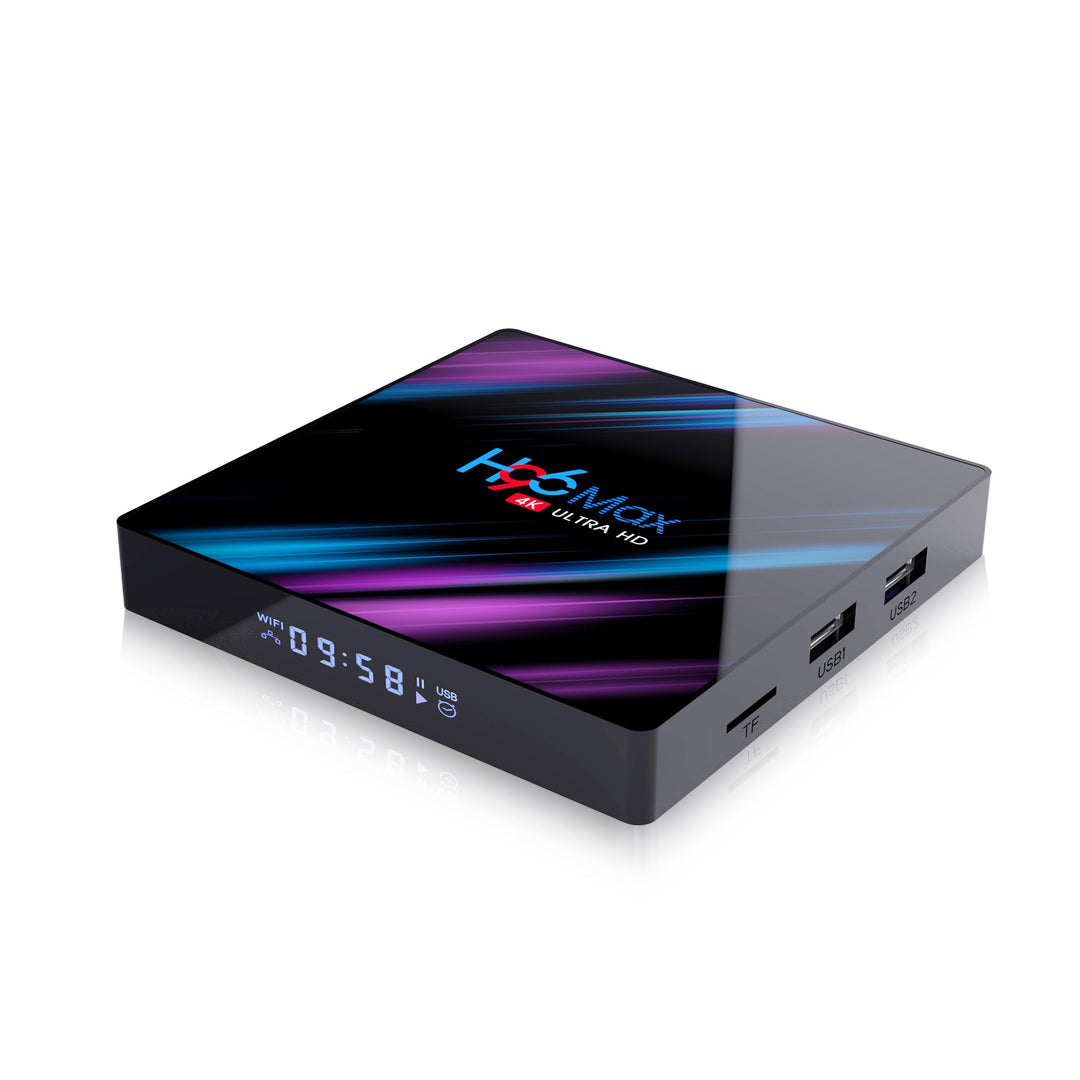 H96 MAX RK3318 4GB RAM 64GB ROM 5G WIFI bluetooth 4.0 Android 9.0 10.0 VP9 H.265 4K TV Box Support Youtube 4K - Trendha