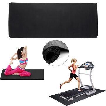 190*85cm Exercise Mat Non-slip Pilates Gym Yoga Treadmill Bike Protect Floor Walking Pad Mat - Trendha