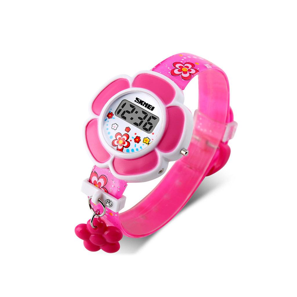 Cute Pink Girls Digital Watch - Trendha