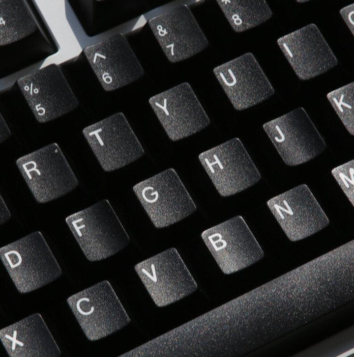 KBDfans Epbt 153 Keys Black Keycaps Cherry Profile Sublimation ABS Two Color Mechanical Keyboard Keycap for 60% 65% 75% 80% 100% HHKB ISO Layout Mechanical Keyboard - Trendha