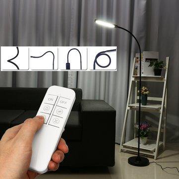 Dimmable Remote Control LED Floor Lamp Adjustable Light Reading Book Home Office - Trendha