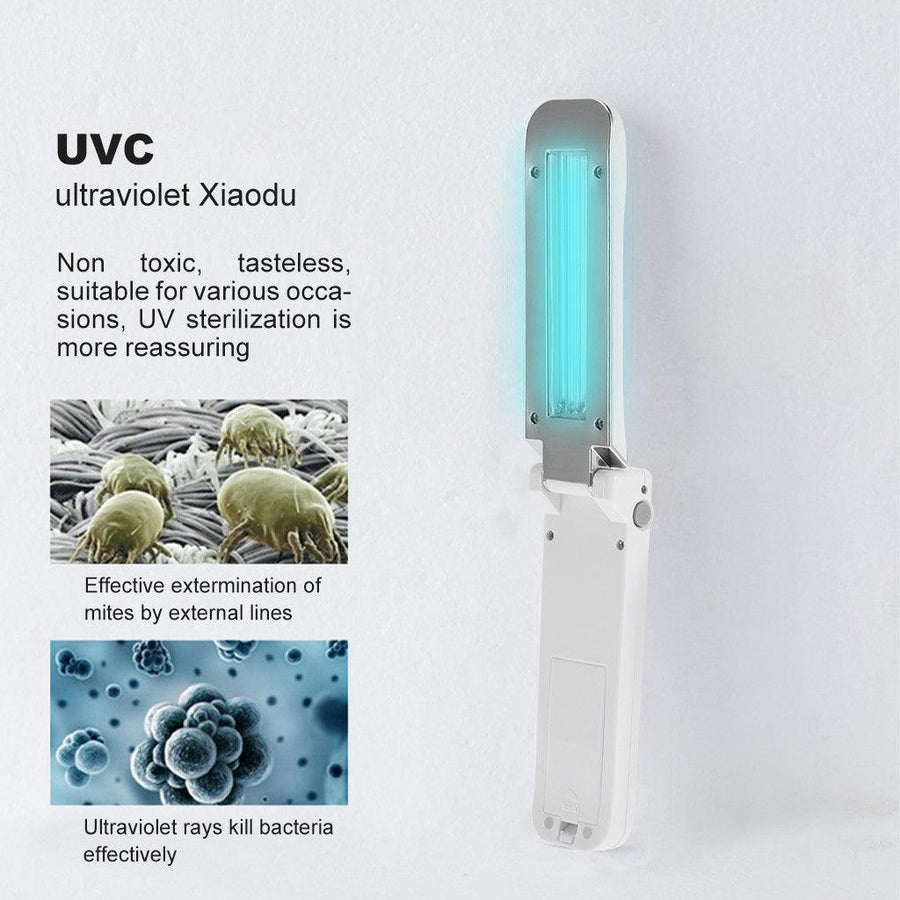 UV Light Mini Sanitizer Travel Wand USB Germicidal Lamp Disinfection Lamp - Trendha