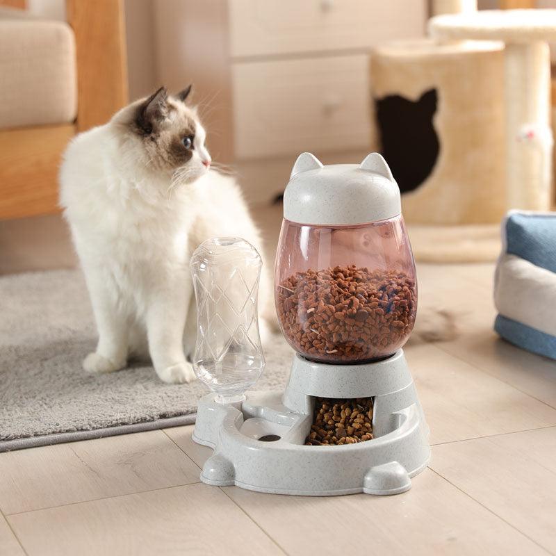 Automatic Pet Food and Water Dispenser - Trendha