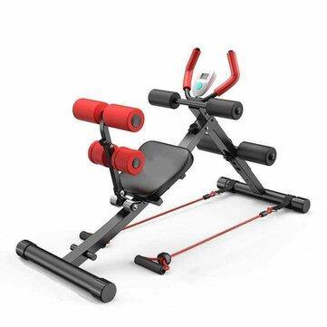 Multifunction 4 Levers Adjustable Bench Sit Up Abdominal Trainer Exercise Bench Home Gym Fitness - Trendha