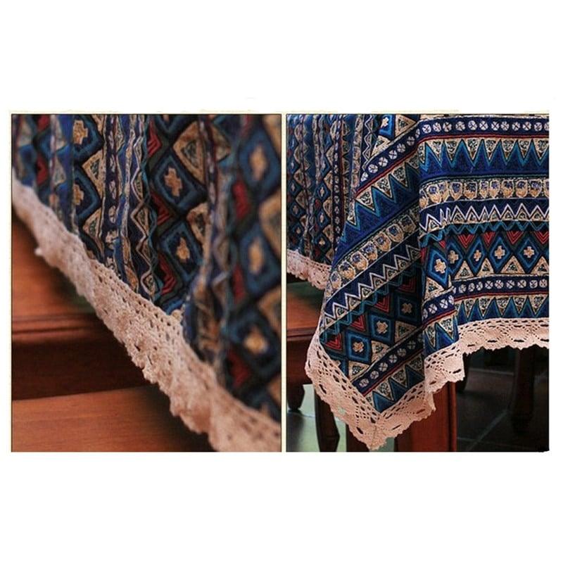 Bohemian Patterned Dining Tablecloth - Trendha