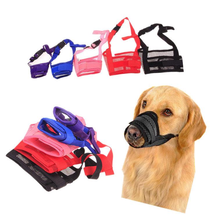 Breathable Polyester Mesh Dog's Muzzle - Trendha