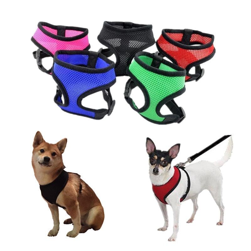 Breathable Soft Nylon Harnesses For Dogs - Trendha