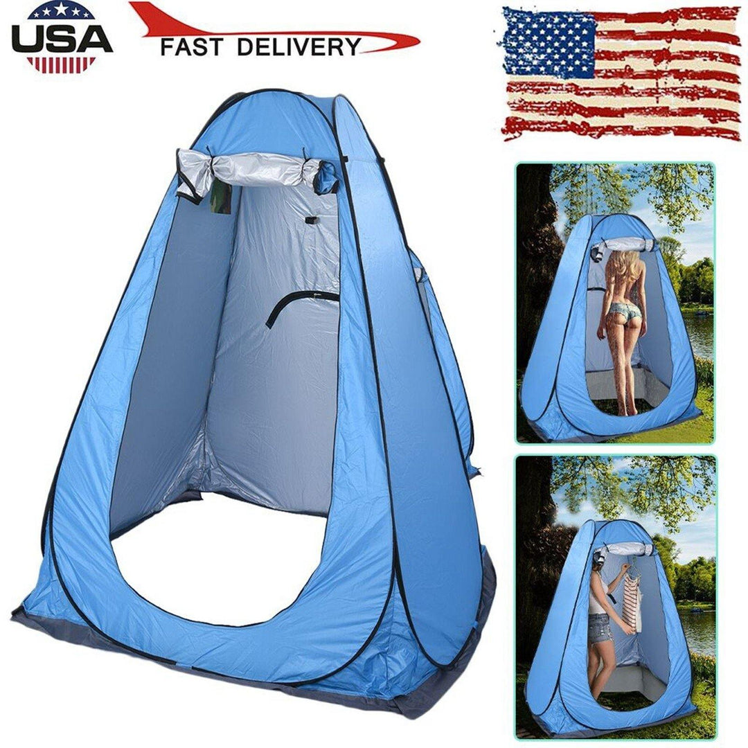 Foldable, Quick And Automatic Pop-Up, Light Outdoor Shower Private Tent - Trendha
