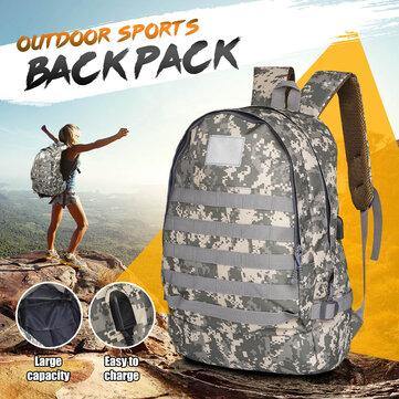 35L Outdoor Tactical Backpack Military Camouflage Bag Travel Soft bag School bag - Trendha