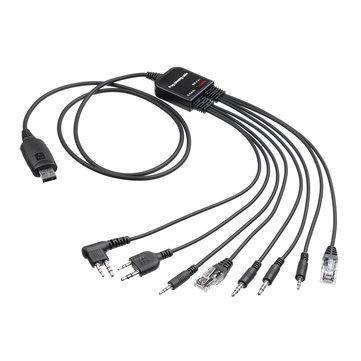 8 In 1 Multiple Radio USB Programming Data Cable Cord for Baofeng Motorola Kenwood - Trendha