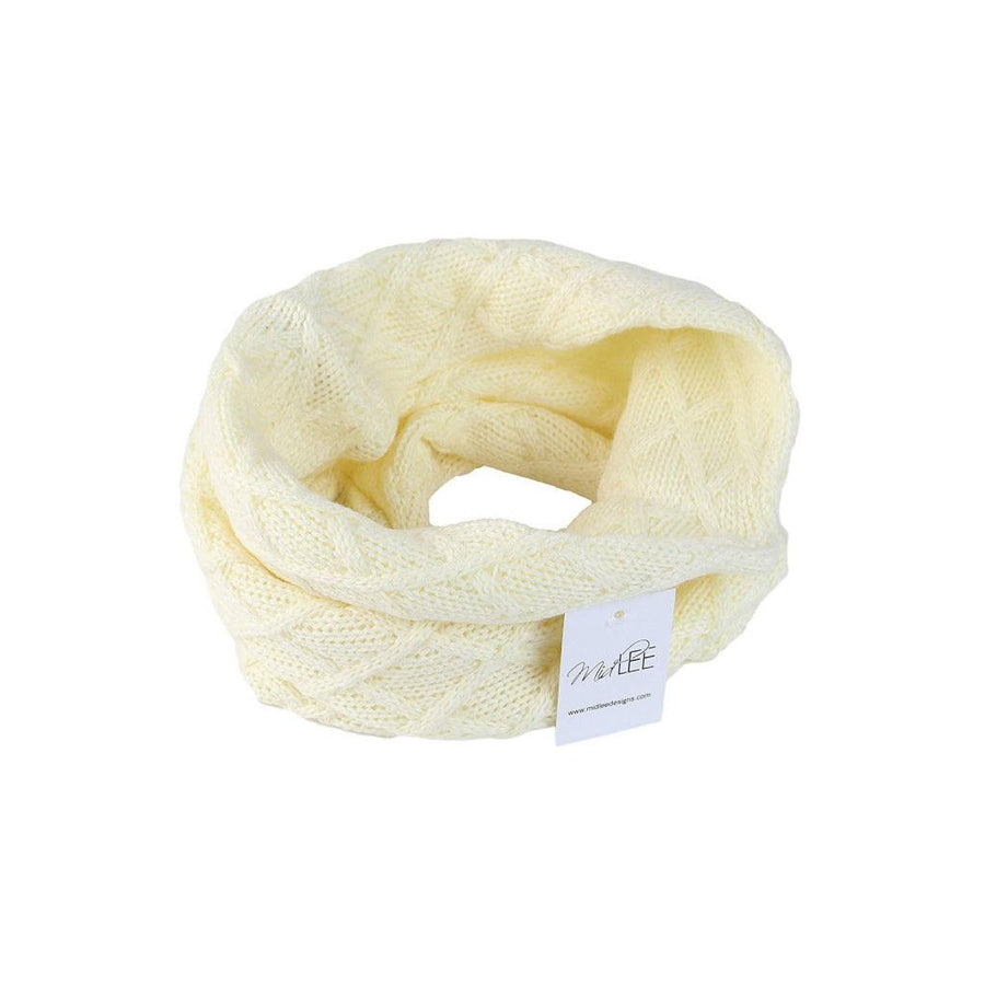 Cream Knit Infinity Scarf for Dogs - Trendha