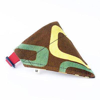 Colorful Triangular Dog Scarf - Trendha