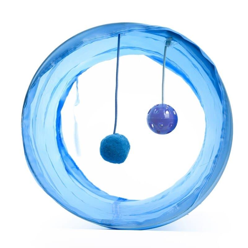 Colorful Tunnel Toy for Cats with Two Balls - Trendha